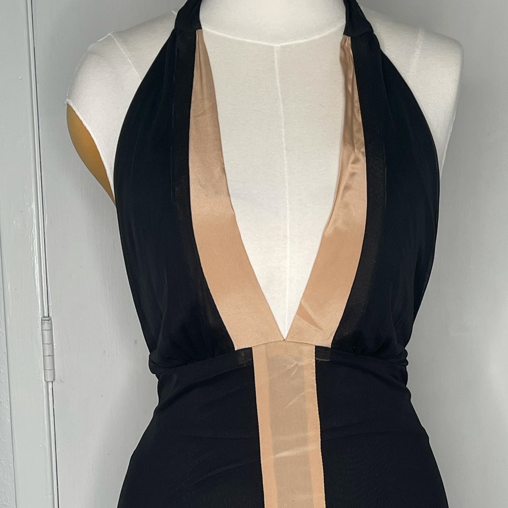Sexy, low cut, backless party dress